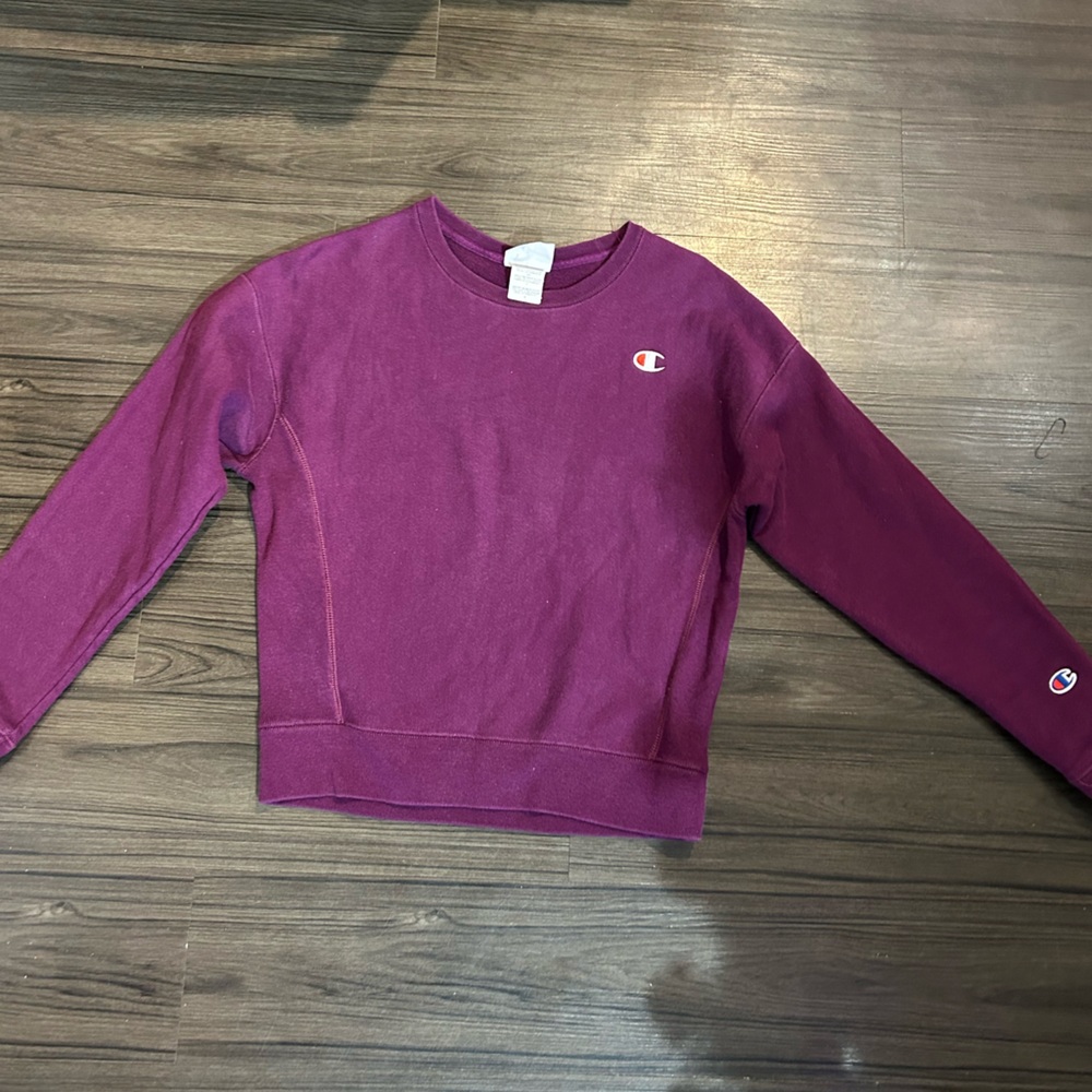 Champion Magenta Crewneck Sweatshirt